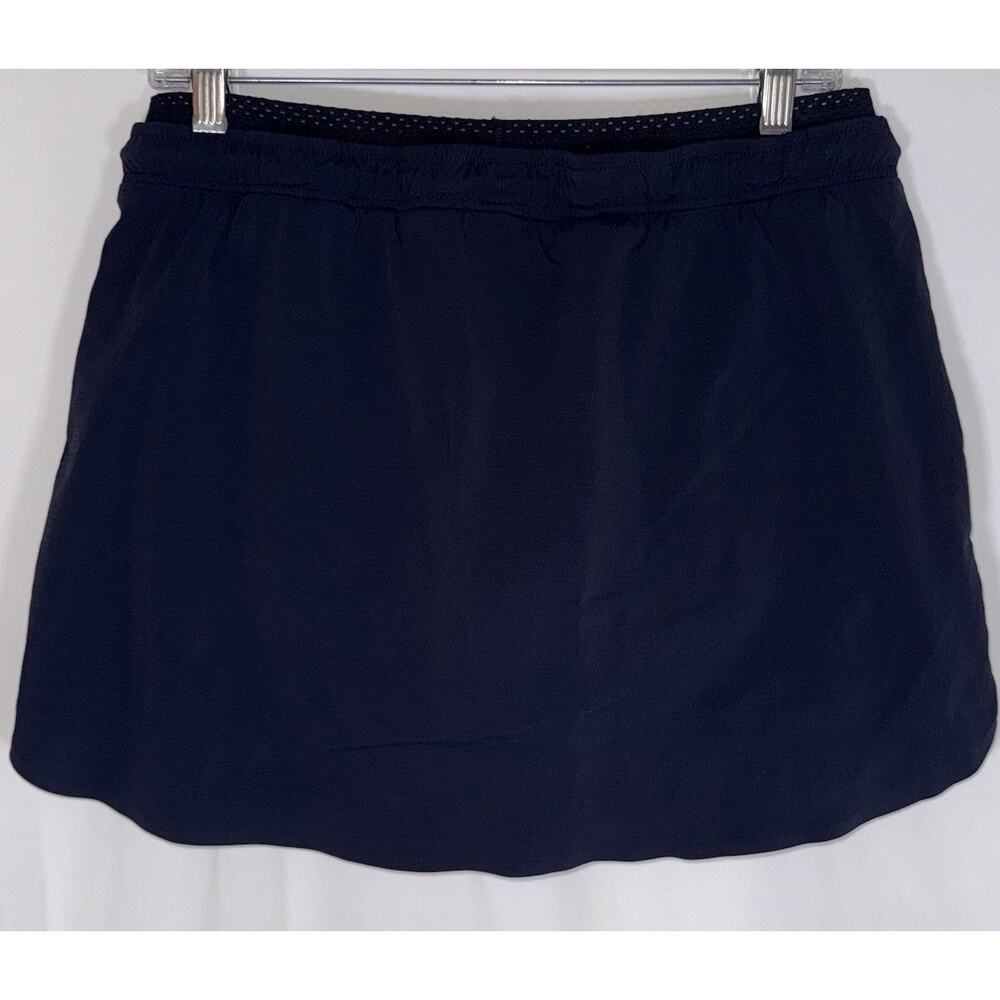 Athleta Crest Skort Navy Blue Golf Pickleball Tennis Preppy Athleisure Sz 12 - Picture 5 of 8